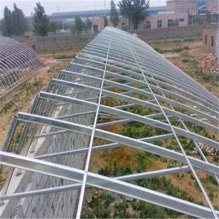 农业温室大棚新型骨架日光温室骨架蔬菜大棚厂家现货供应批发