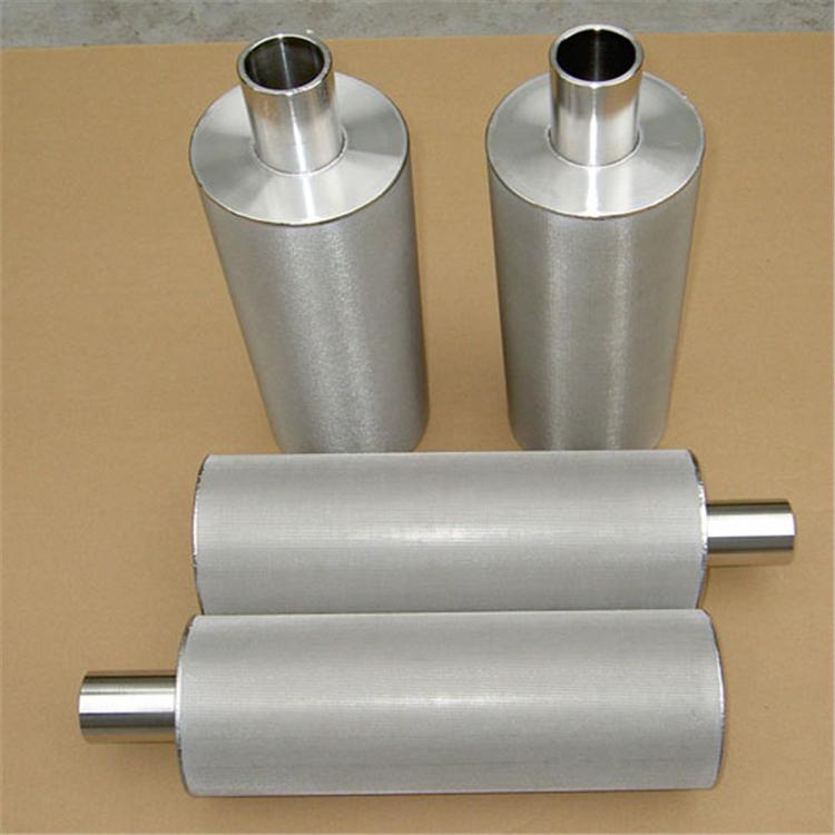 不锈钢烧结滤芯过滤器气体除尘滤芯空气除尘滤芯可反复清洗使用