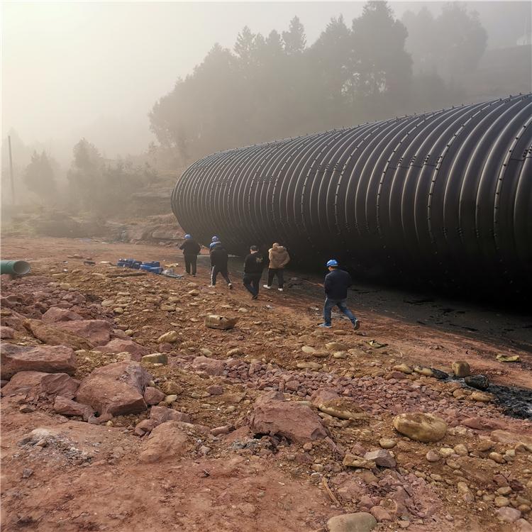 钢波纹管涵 环状拼装波纹管 镀锌金属波纹管