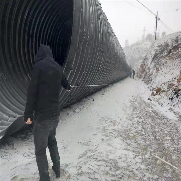 桥梁用钢波纹管涵 隧道用钢波纹管涵桥梁隧道用钢波纹管涵生产厂家