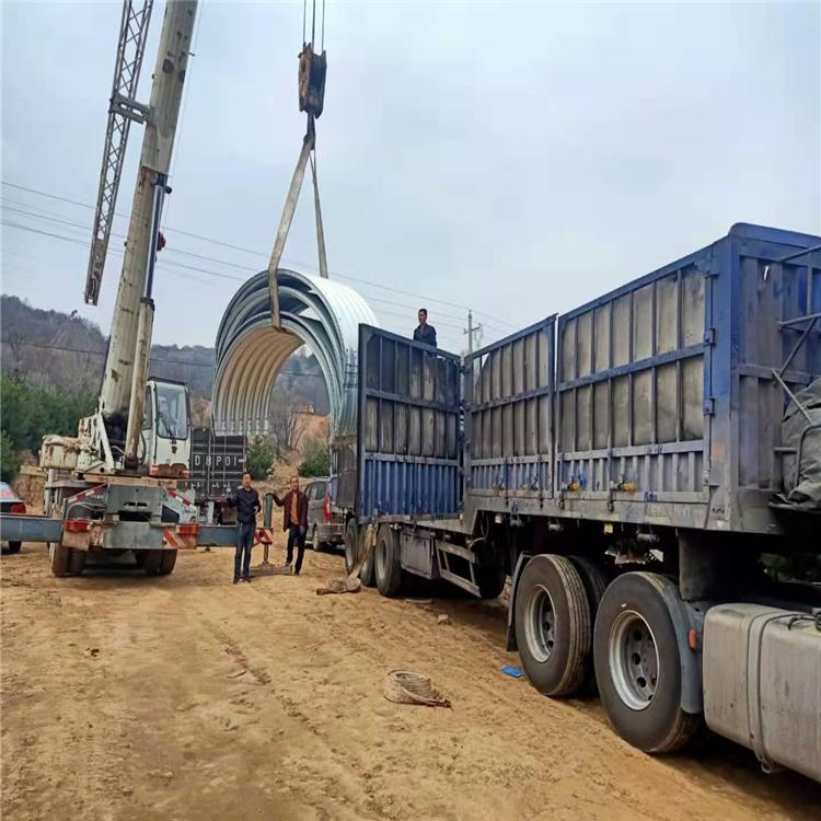 波纹管生产厂家 钢波纹管涵 拼接整装波纹涵管