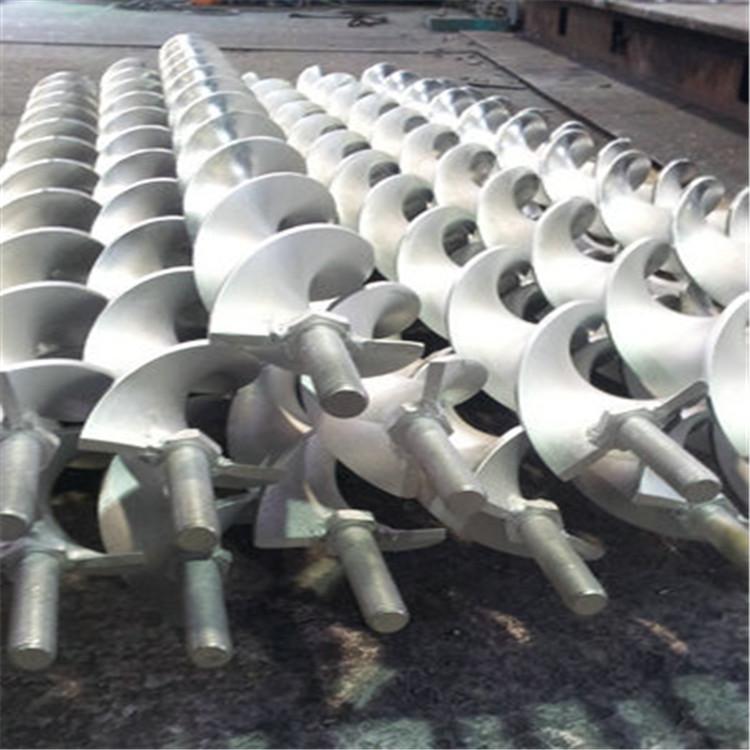 镀锌高强度建筑施工螺旋地桩厂家主营热销厂家直销