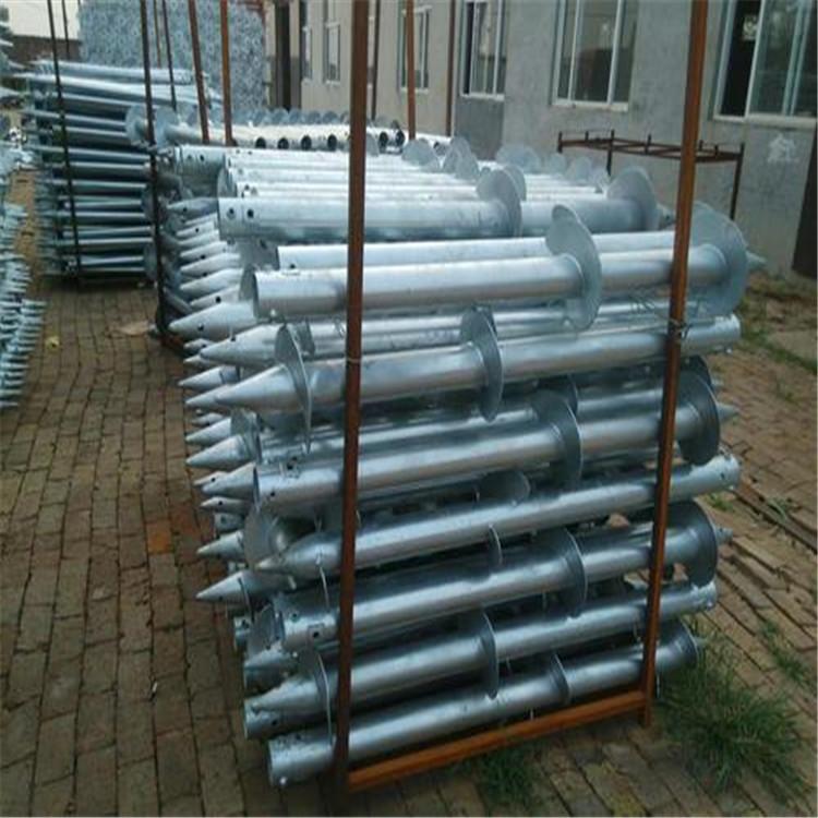 镀锌螺旋地桩 建材家装用 销售厂家