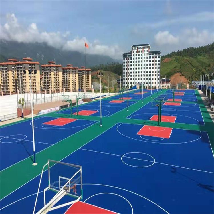 河北pvc塑胶地板批发价格 篮球场羽毛球场运动地板专用