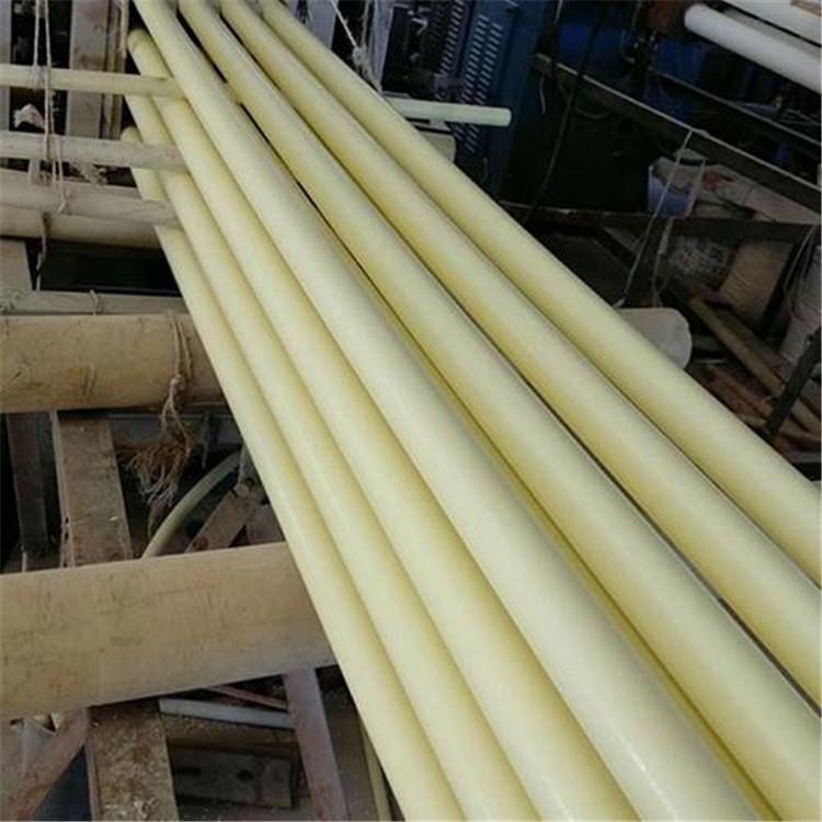 橡胶制品空心白色阻燃尼龙棒