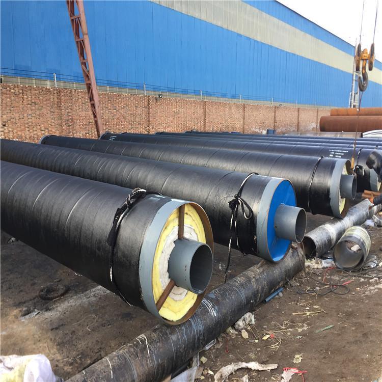 钢套钢蒸汽地埋管 内滑动钢套钢蒸汽管 蒸汽管道钢套钢预制保温管 冀之钢管道