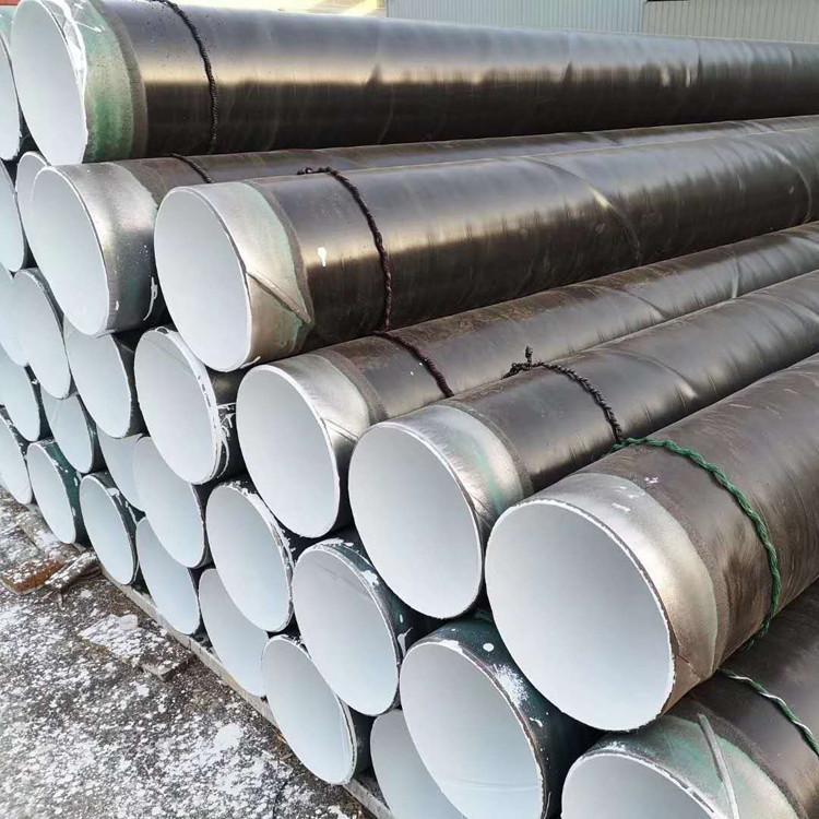 城市供水3层聚乙烯防腐管 大口径三层聚乙烯防腐钢管 冀之钢管道 7层PE防腐螺旋焊管厂家