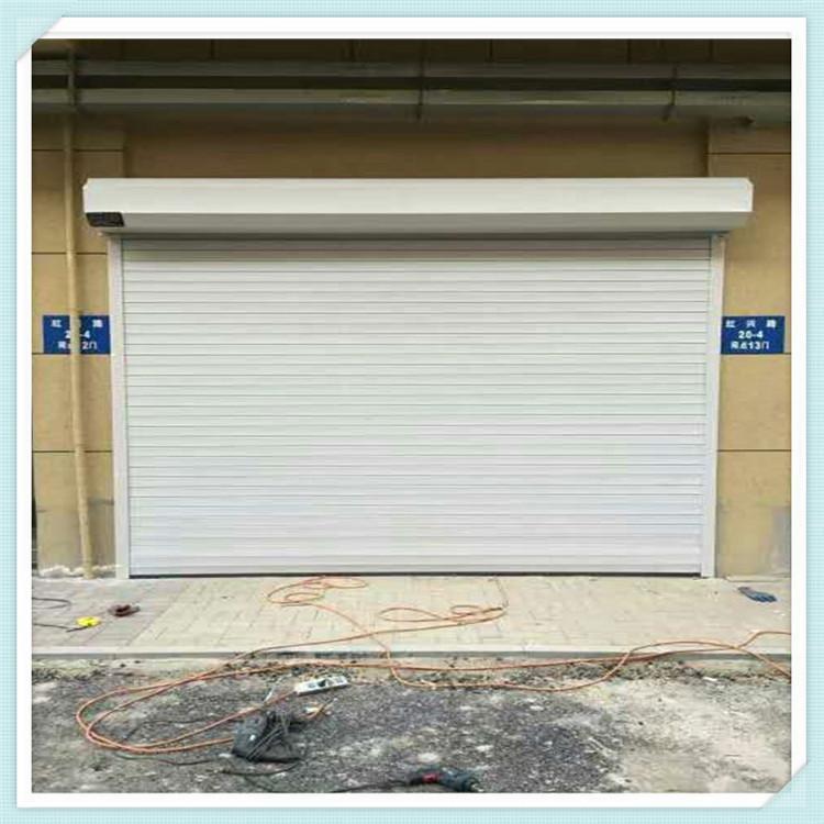 电动卷帘门铝合金不锈钢店铺抗风防盗推拉自动别墅车库厂房卷闸门