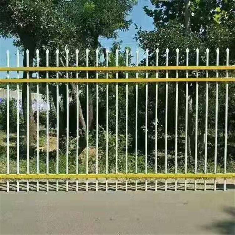 厂区学校庭院护栏铁艺围墙护栏别墅隔离栏杆围墙围栏小区锌钢护栏