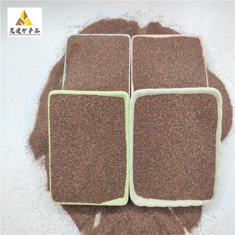 现货供应 抛光研磨 磨料 石榴石砂 河北昆建