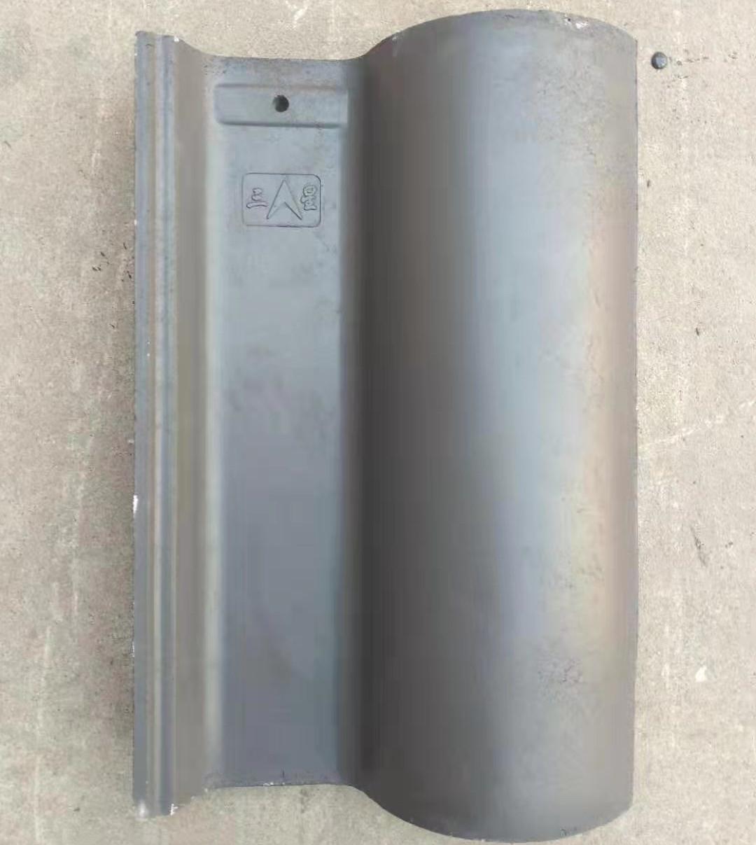 模压日式合瓦380x350 树脂瓦 一体瓦现货直销