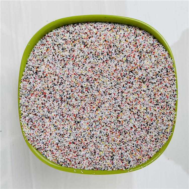 陕西30-40目毛边喷砂