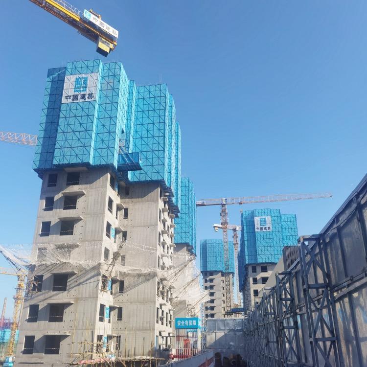 利安美信 佳木斯网圆孔建筑爬架厂家直供 固定式升降平台厂家直供