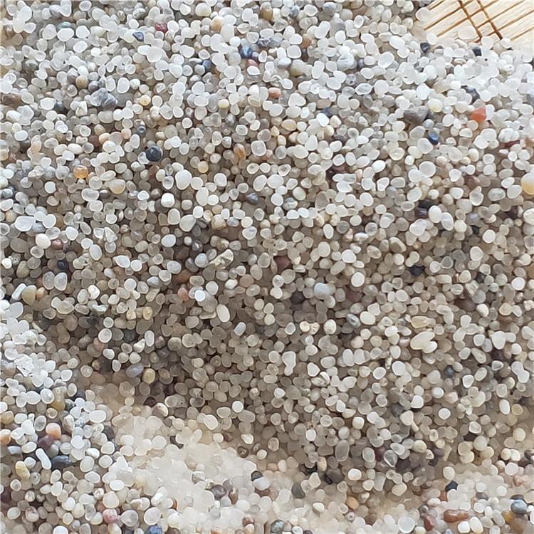 厂家直供 海砂 儿童游乐场用圆粒砂 沙滩砂