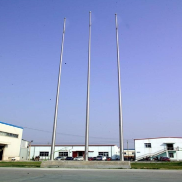 厂家直供 手动旗杆 锥形旗杆 学校旗杆