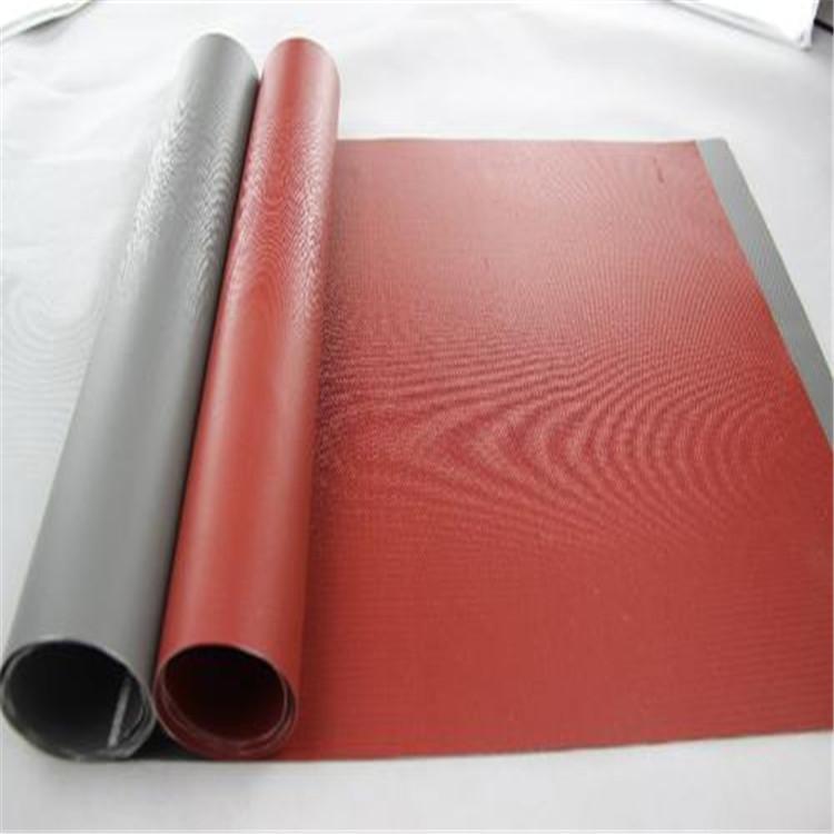 河北邢台防火布图片管道风筒布硅胶防火布