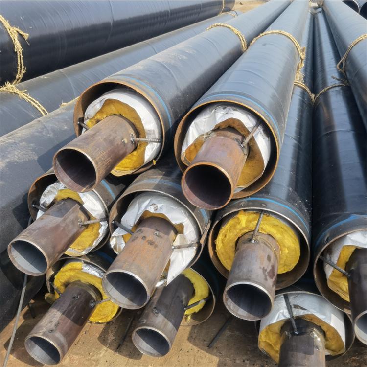 钢套钢保温材料 钢套钢直埋蒸汽保温管