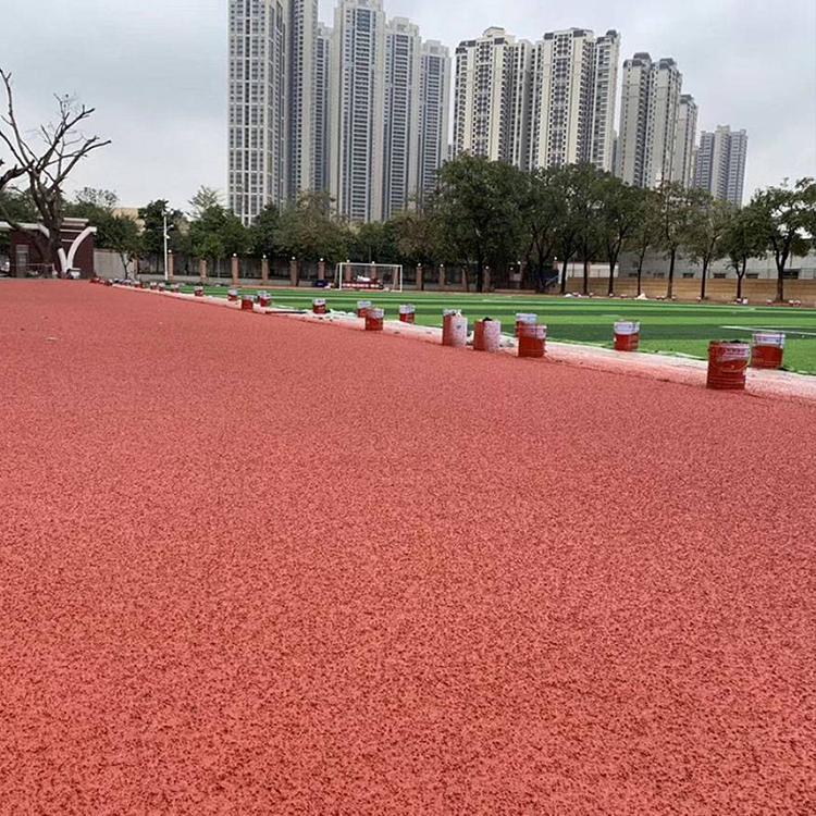 epdm塑胶跑道设计施工 学校透气型塑胶跑道厂家货源 品质优良 