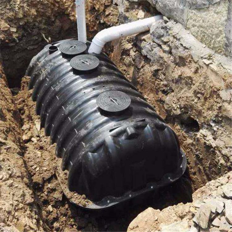 家用pe塑料化粪池厂家批发量大优惠三格化粪池