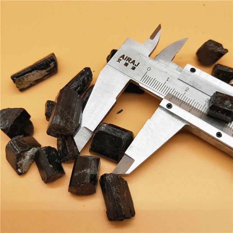 电气石 3-5mm 原厂直供 黑色托玛琳 温泉汗蒸房用