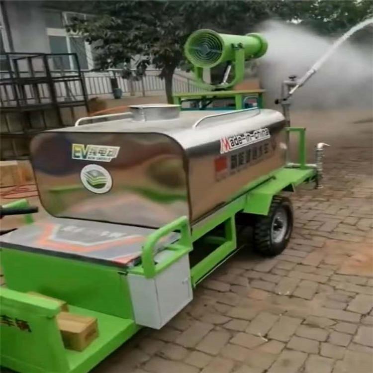 磊淼 5吨雾炮洒水 小型柴油机动三轮洒水车 工厂现货