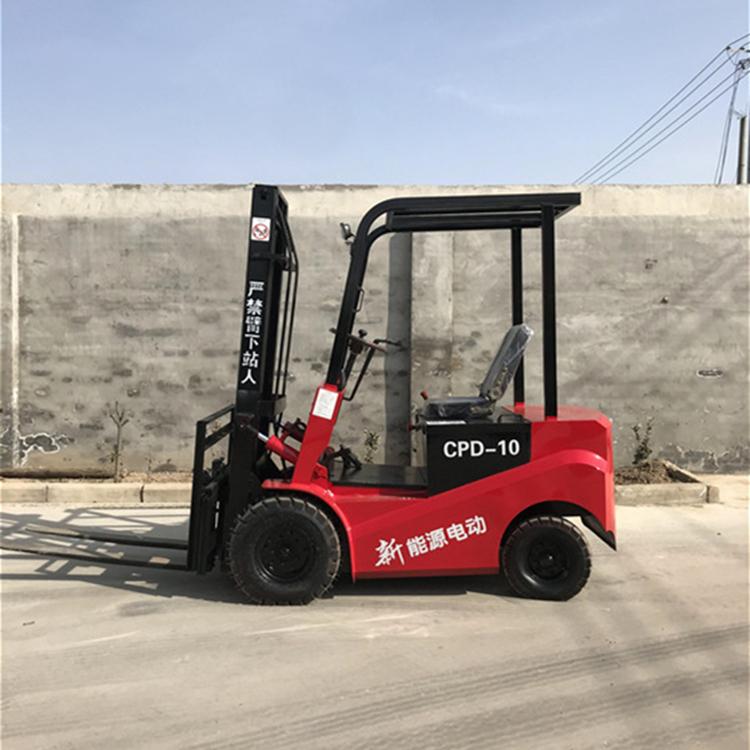 多座驾式液压电动叉车 1吨2吨电动叉车