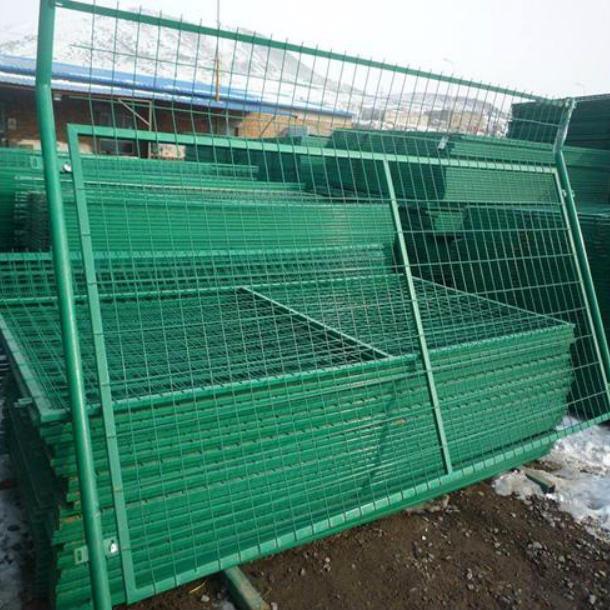 浸塑公路护栏网 桥梁防抛边框护栏网 锌钢护栏实体厂家