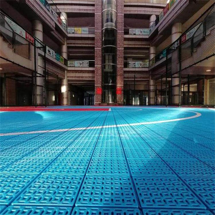 销售方格悬浮地板 拼装地板 库存充足 双层悬浮地板