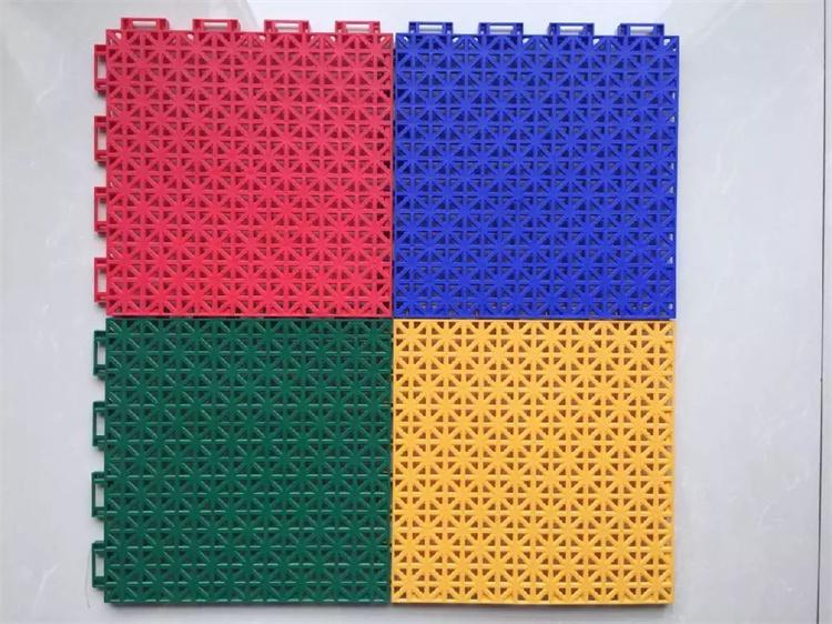 悬浮地板幼儿园室外悬浮地板篮球场羽毛球场 地板