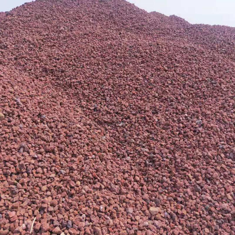 厂家批发火山石 园林绿化污水处理用火山岩 造景用多孔火山石