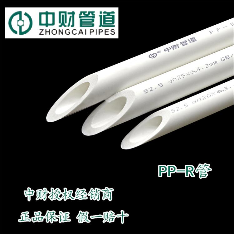 中财PP-R管 PPR管 SW直熔型稳态管 管帽 过桥弯