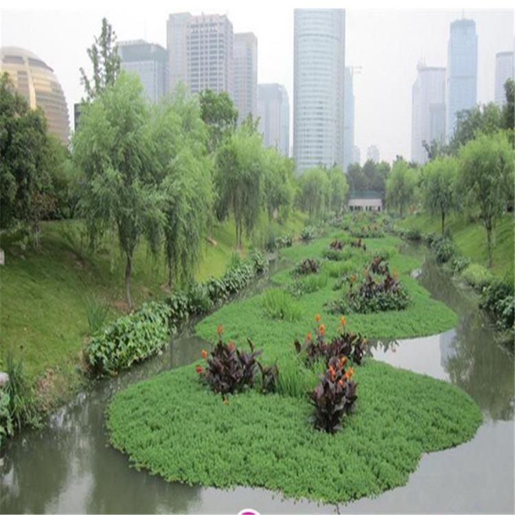 人工浮岛基地 人工浮岛设计安装厂家 造景园林生态人工浮岛 