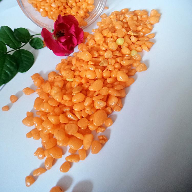 厂家供应 多肉造景用五彩石 鱼缸水族用五彩石 染色鹅卵石 量大优惠