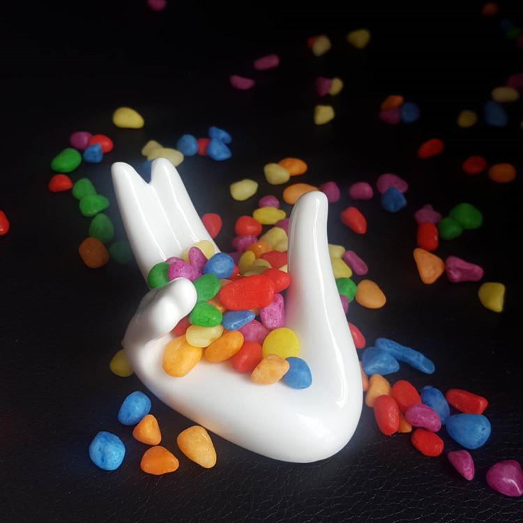 厂家批发雨花石 厂家直销染色五彩石