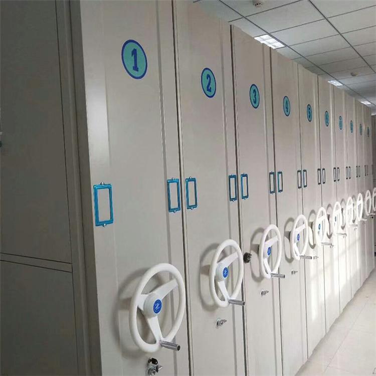 手摇密集架档案密集柜 电动可移动密集架柜 资料档案室文件柜