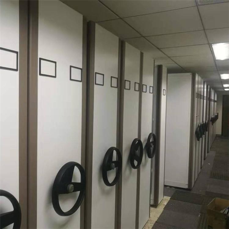 密集柜 文件档案用密集架 手摇转盘可移动钢制 密集架