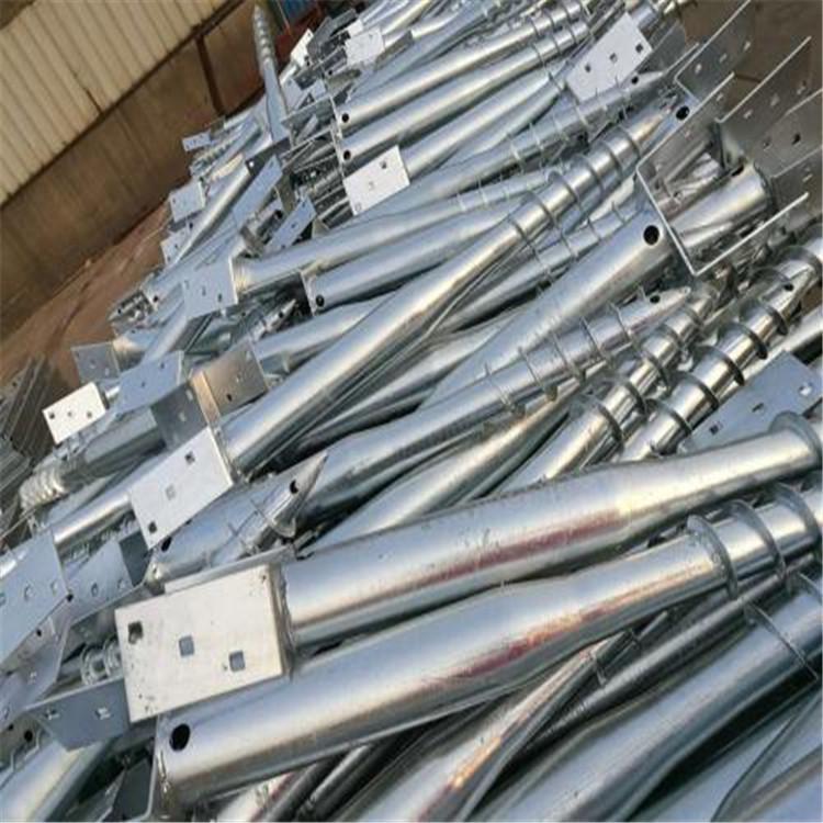 各种规格螺旋桩 厂家直销 光伏地桩 螺旋地桩 来图定制