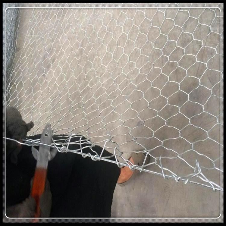 防汛铁丝网热镀锌铅丝笼高尔凡锌铝合金格宾网 电焊石笼网