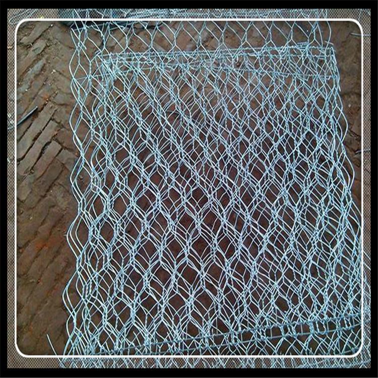 石笼网包塑铁丝石笼网防洪护坡格宾网高锌河道治理石笼网箱