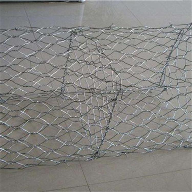 石笼网 护岸固堤镀锌格宾网 高尔凡格宾石笼网箱 铅丝石笼网