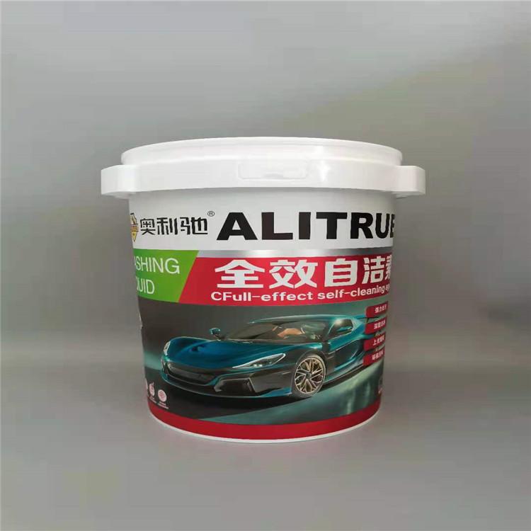 膜内贴通用桶塑料桶价格  肥料桶生产厂家  多种颜色  支持定制