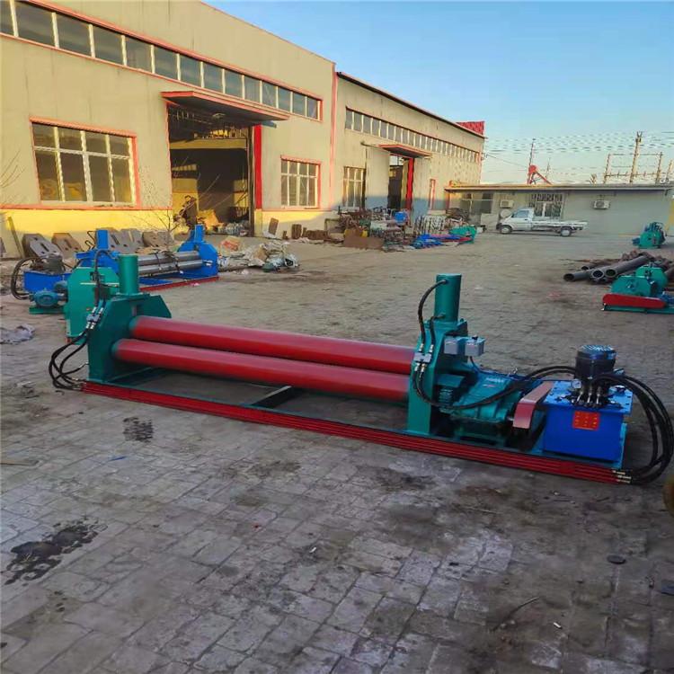 卷板机优选厂家 W11-12×2000半自动三辊卷板机 电动三辊卷板机 铁板电动卷板机