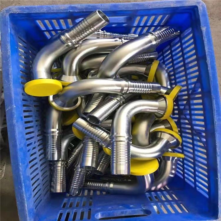 承插焊外螺纹等径对接外牙丝直通304薄壁不锈钢水卡压式管件接头