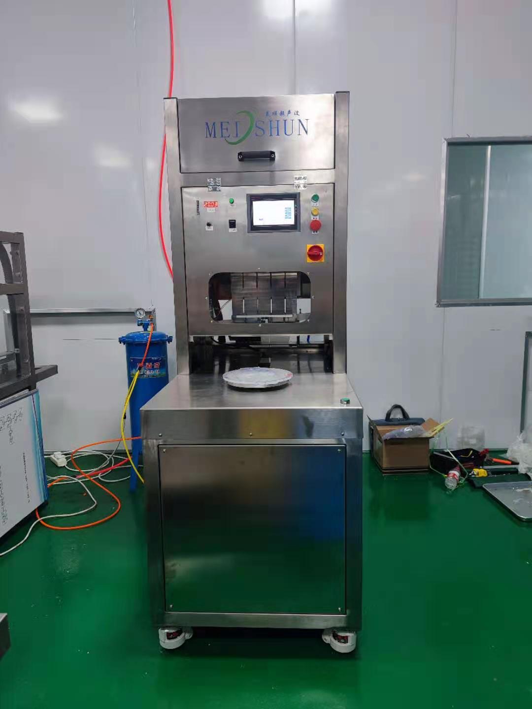 超声波圆形冷冻慕斯蛋糕插纸切割机 插纸切割 冷冻蛋糕插纸切割 奶油蛋糕插纸切割刀