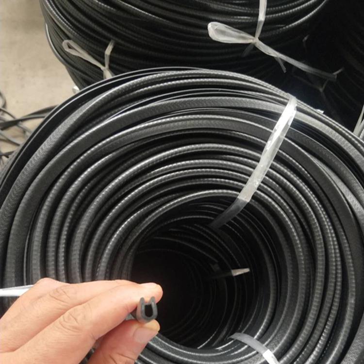 汽车车身车窗装饰条黑色U型密封条