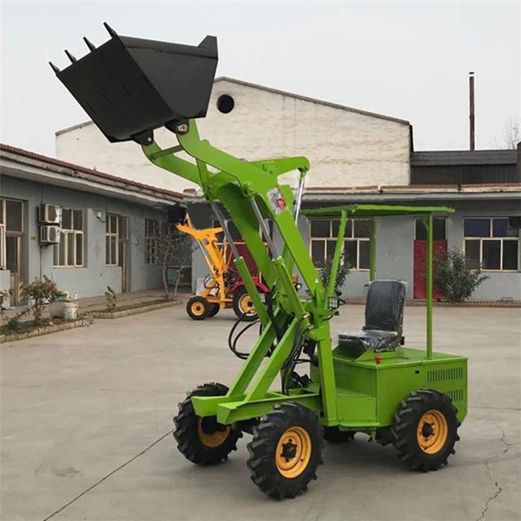 农用小型装载机 电动推土机 加长臂大马力电动小铲车