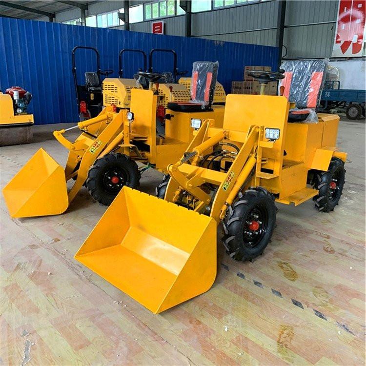 灵活电动小铲车 农用果园装载机