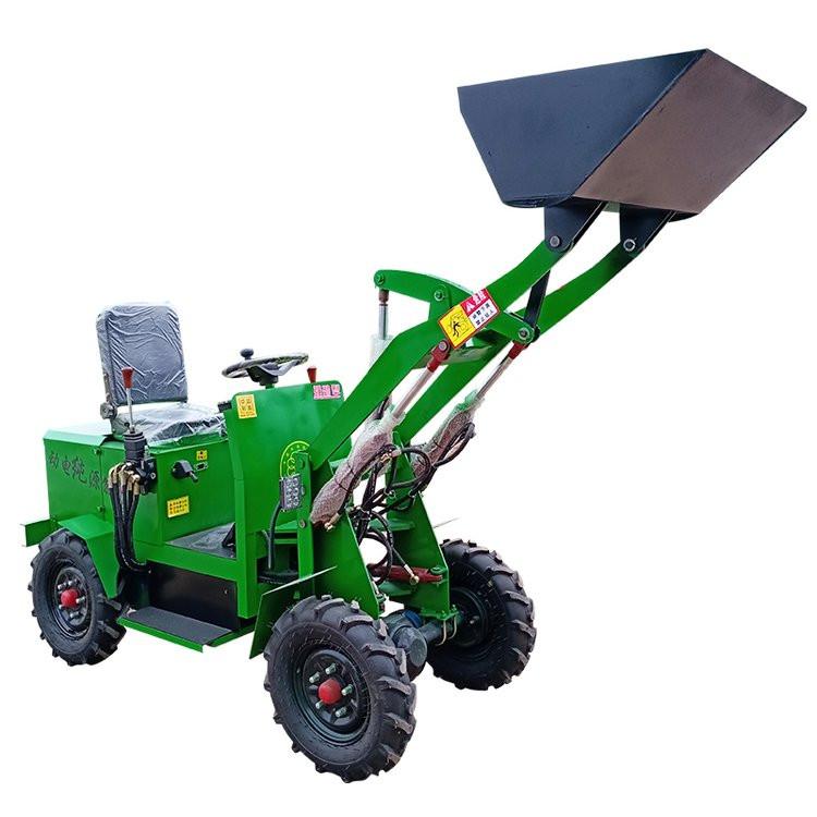 农用养殖场小铲车 电动液压铲车装载机
