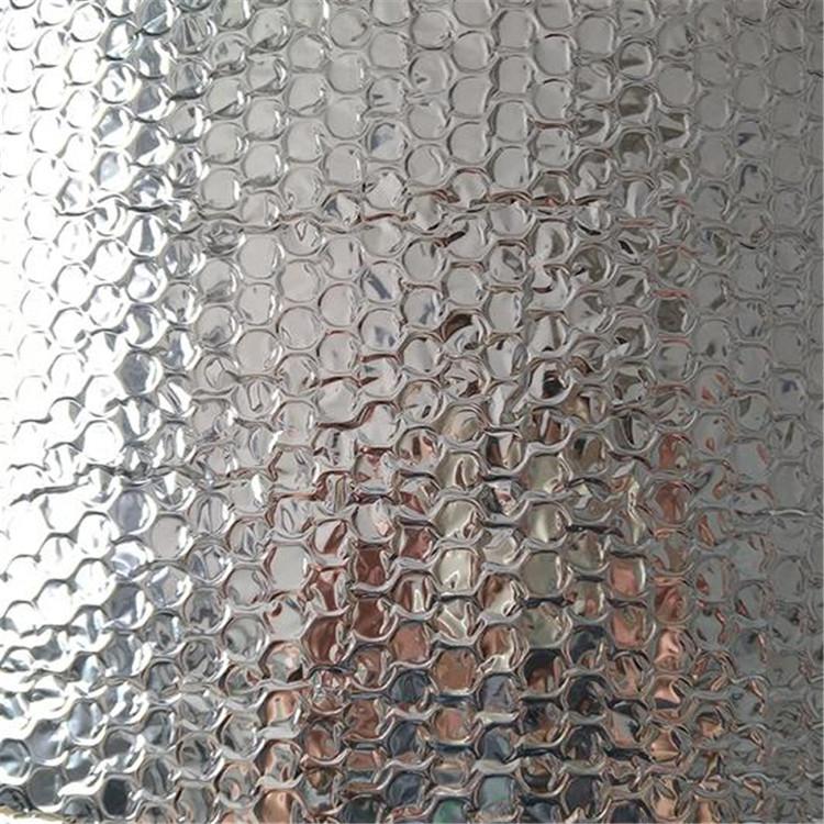 双层气泡镀铝膜 纳米气囊反射层 铝箔隔热膜厂家