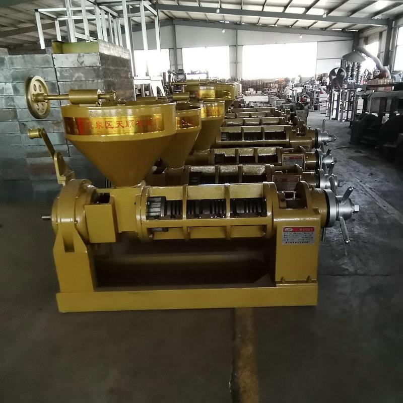 130温控静音螺旋榨油机厂家批发